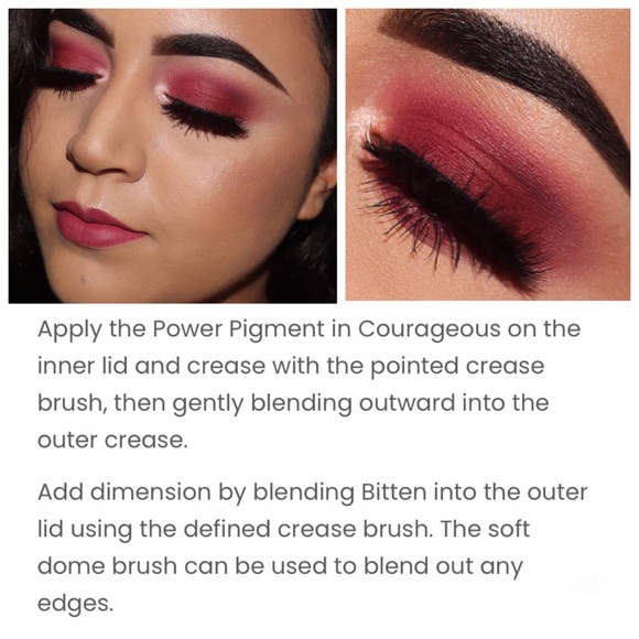 NWT Full Size MAKEUP GEEK Square ‘Power Pigment’ Matte Eyeshadow “COURAGEOUS” - Picture 7 of 9